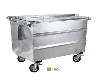 Geesink Stalen container 1300L