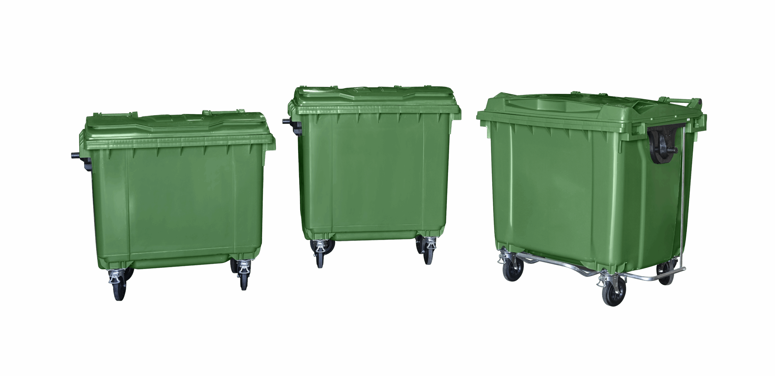 4 wiel containers