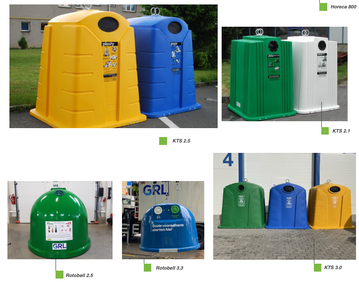Polyethyleen containers
