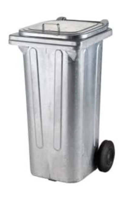 Stalen container 120L