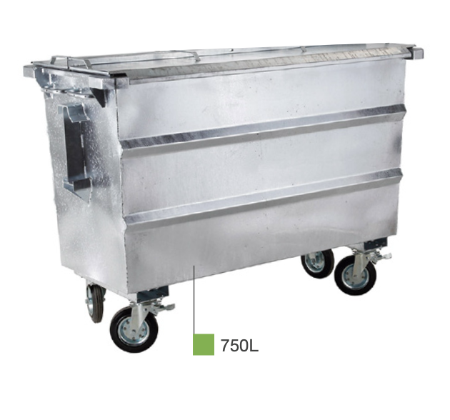 Geesink Stalen container 750L
